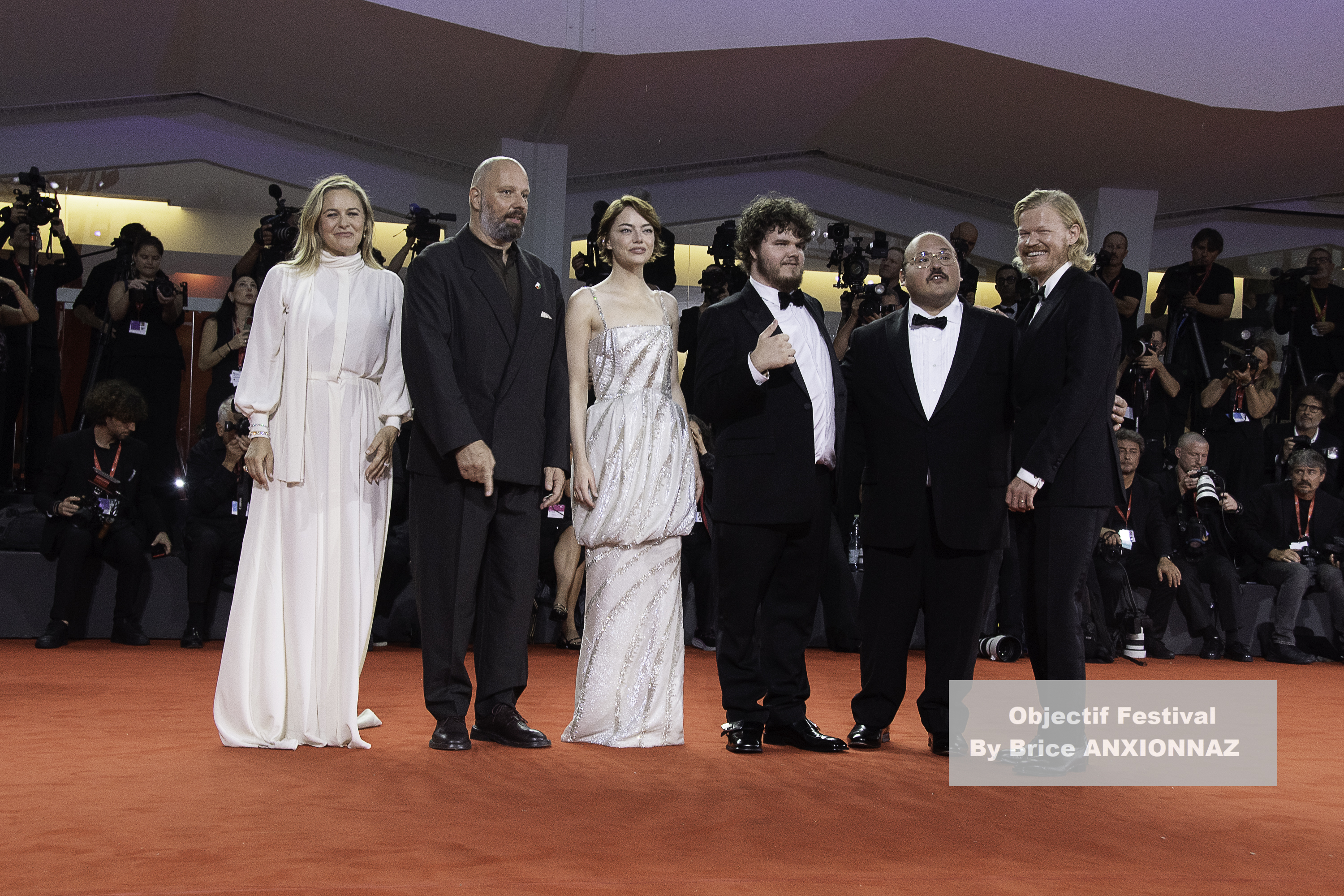 — italie venise cinema 82eme mostra del cinema 28 08 2025 bugonia cast and crew